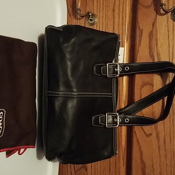 Coach Handbag - Black - Picture 1 of 5